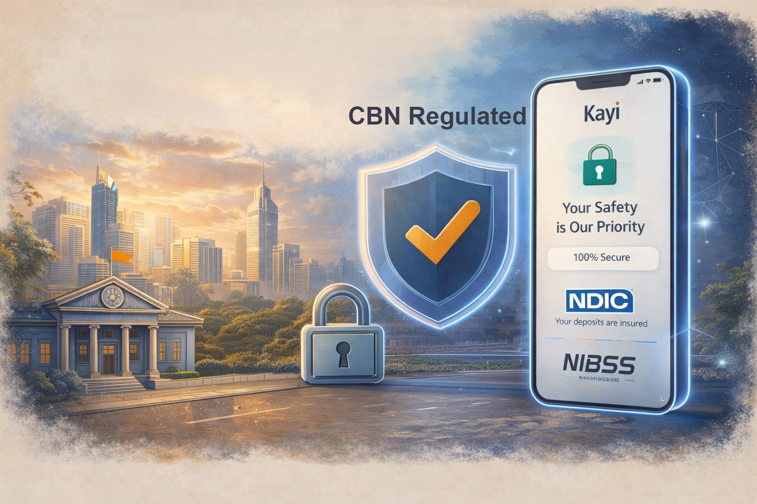 Kayi security and trust features for personal banking